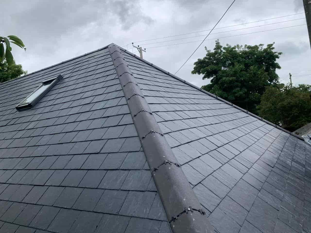 This is a photo of a slate roof installed in Ramsgate. Works carried out by The Ramsgate Roofers